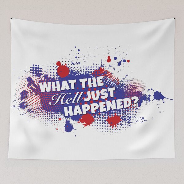 Item preview, What The Hell Just Happened? Remember Monday - Eurovision Song Contest 2025 - United Kingdom - Eurovision United Kingdom - ESC2025 ESC25 Basel designed and sold by Vision-Tees.