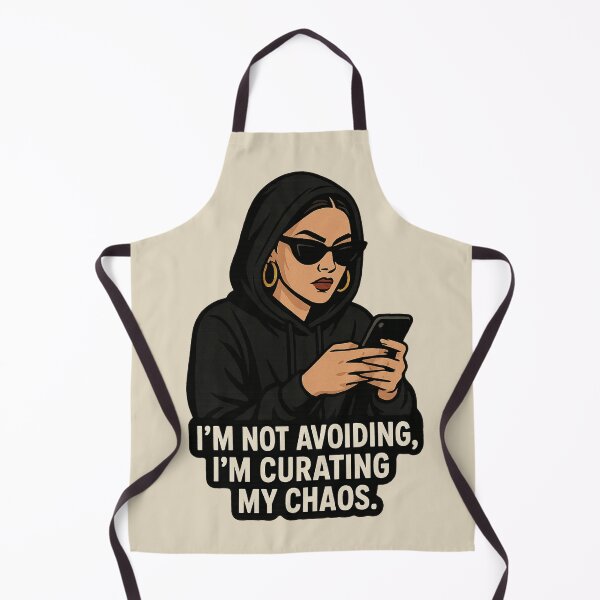 Item preview, Drama & Glamour - "Curating my Chaos" meme designed and sold by Kampendesigns.