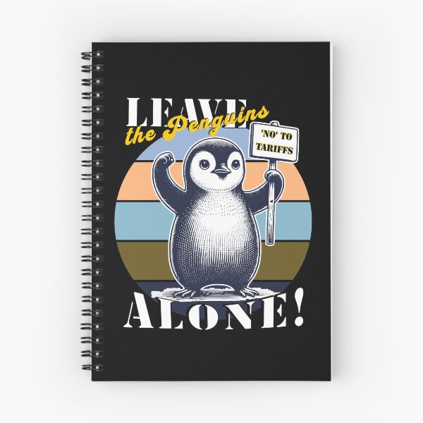 Item preview, PENGUINS AGAINST TARIFFS - LEAVE THE PENGUINS ALONE designed and sold by justyna-s28.