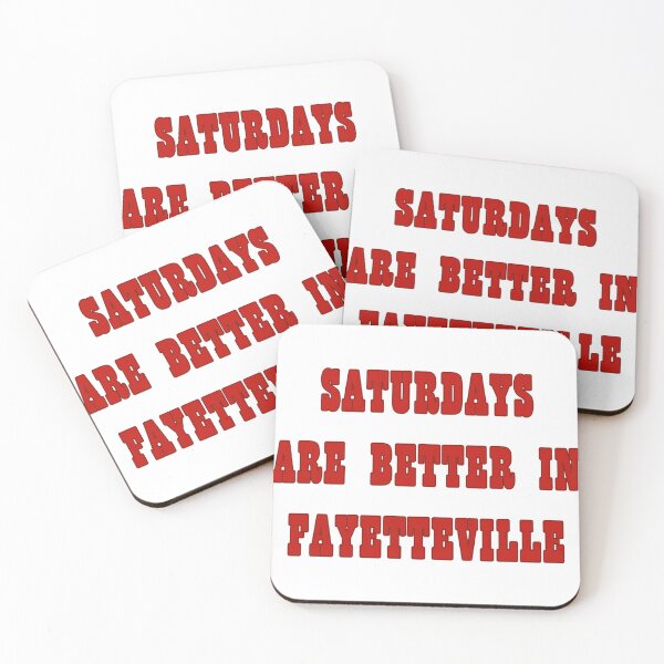Item preview, Saturdays Are Better In Fayetteville designed and sold by Spike The Punch Design Co..