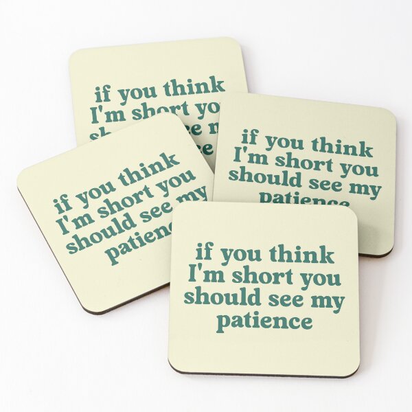 Item preview, Short Patience designed and sold by Hey, Lex.
