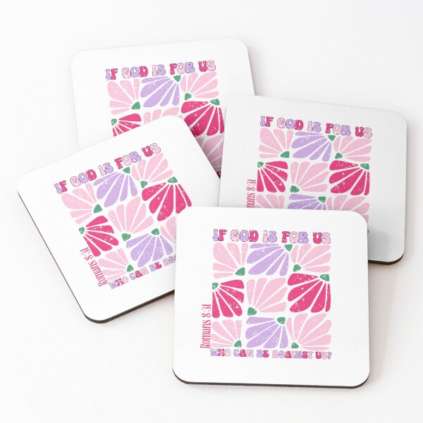 Item preview, Romans 8:11 Bible Verse – Retro Christian Boho Flowers designed and sold by stylishdzign.