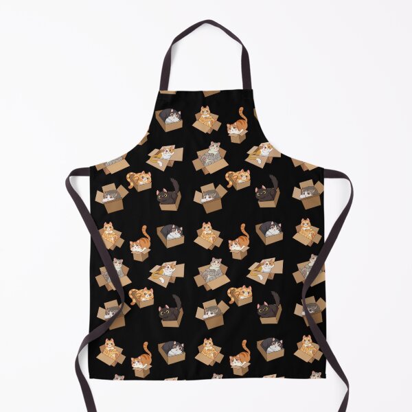 Item preview, Cute Cat in a Box Set designed and sold by patternjp.
