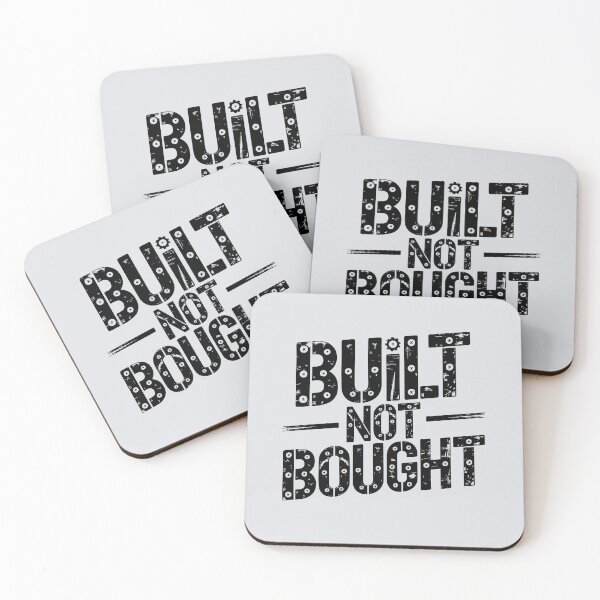 Item preview, Built Not Bought – Maker’s Pride designed and sold by Jollys-ArtShop.