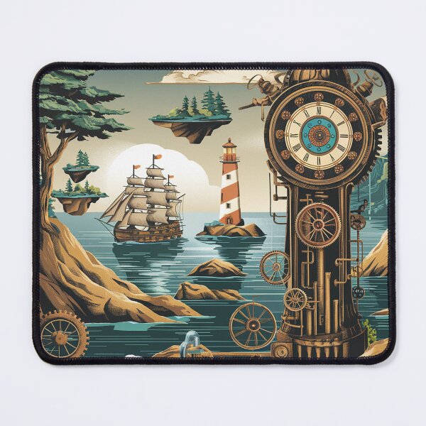 Item preview, A quiet haven in surreal steampunk style. designed and sold by Lilashakti ⭐️ ⭐️ ⭐️ ⭐️ ⭐️.
