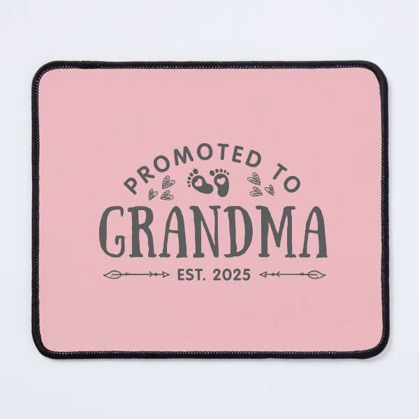 Item preview, Promoted to Grandma EST 2025 - Funny Gift for New Grandma in 2025 designed and sold by patternjp.