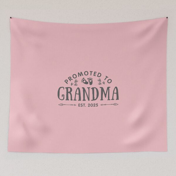Item preview, Promoted to Grandma EST 2025 - Funny Gift for New Grandma in 2025 designed and sold by patternjp.