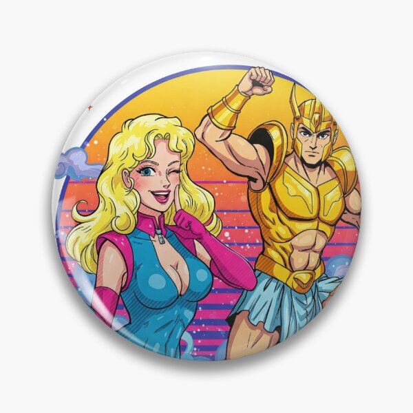 Item preview, Power Duo: Heroes in Action designed and sold by JonelleTshirts.