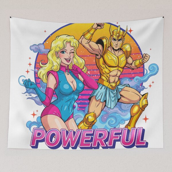 Item preview, Power Duo: Heroes in Action designed and sold by JonelleTshirts.
