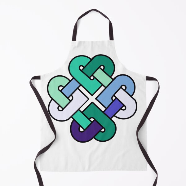Item preview, Celtic Quarter Heart Pride Knot - Gay Color Block designed and sold by cjo582.