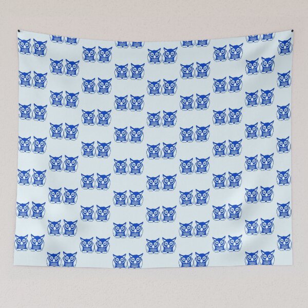 Item preview, 2 Owls night bird wise forest animal friends team designed and sold by shirt-o-mat.