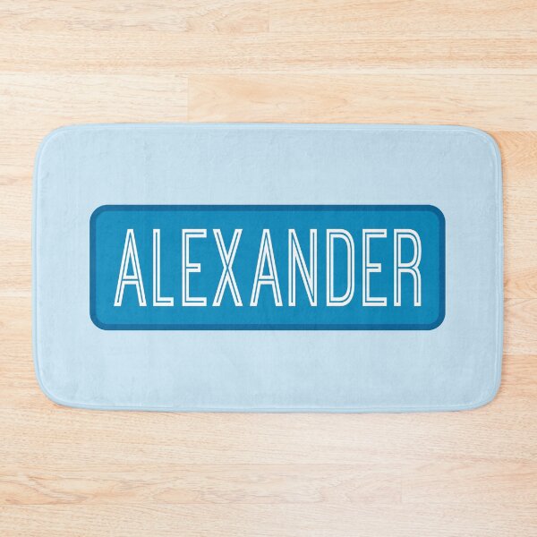Item preview, Alexander Name designed and sold by Jeallan Designs.