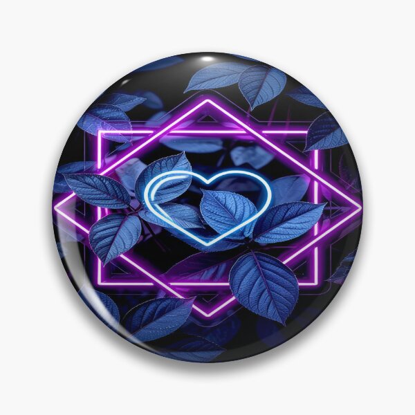 Item preview, Neon Heart: Geometry and Glow designed and sold by Exodoi.