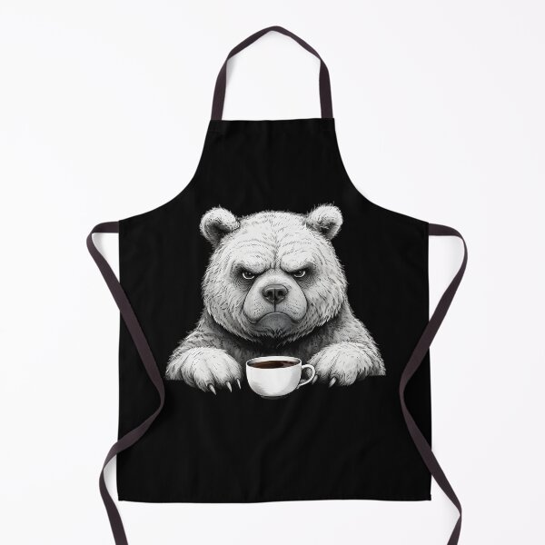 Item preview, Bear, Grumpy until Caffeinated designed and sold by Lhdigitaldesign.