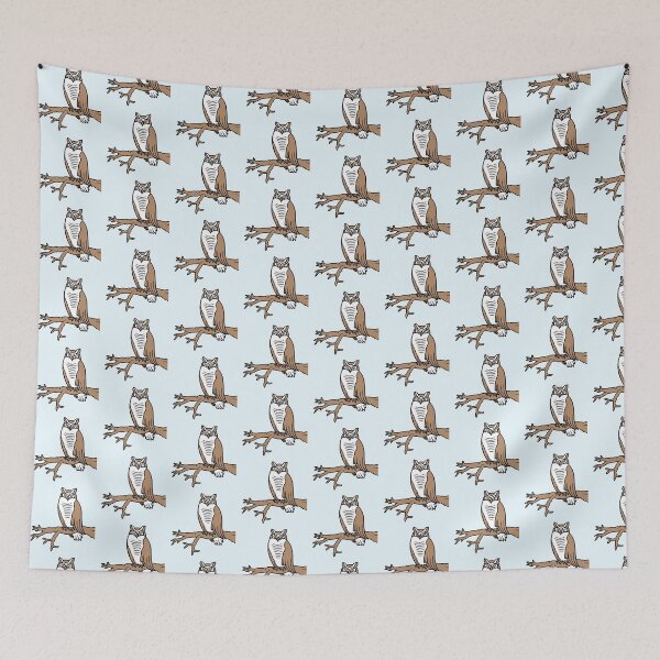 Item preview, Owl night bird wise forest animal wisdom cuckoo designed and sold by shirt-o-mat.