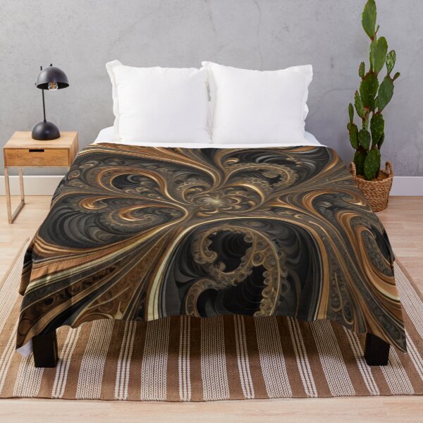 Item preview, Baroque Gold Fractal Elegance designed and sold by Harmonic_Layers.