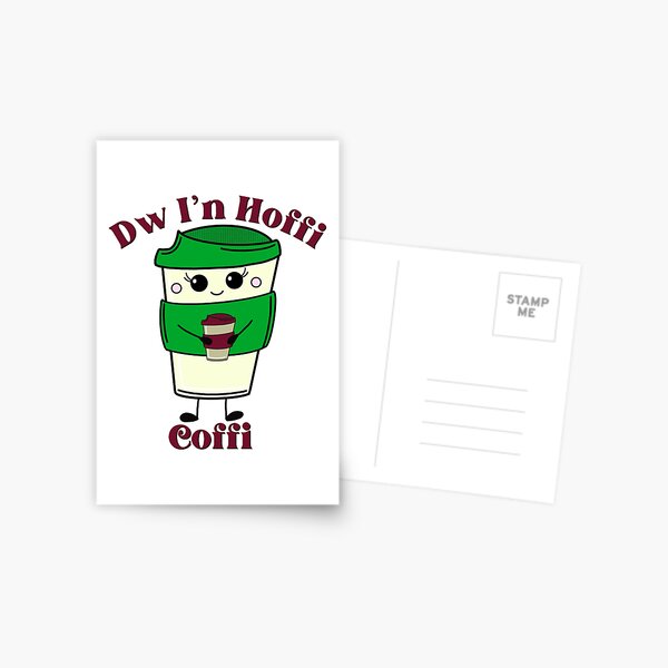 Item preview, Dw I’n Hoffi Coffi (I Like Coffee in Welsh) designed and sold by Studio Lisa Jayne.