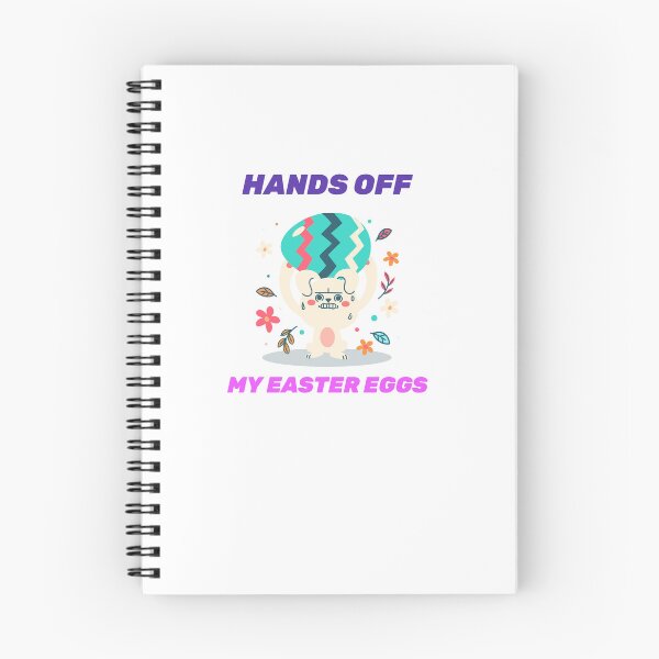 Item preview, HAPPY EASTER HANDS OFF EGGS designed and sold by Shelbineshop.