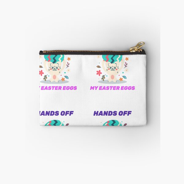 Item preview, HAPPY EASTER HANDS OFF EGGS designed and sold by Shelbineshop.