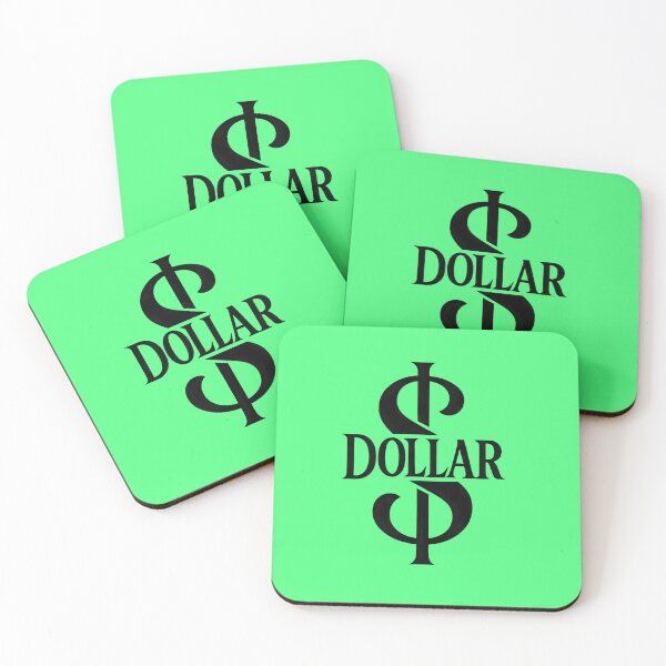 Item preview, Minimalist Dollar Symbol Black Typography Design designed and sold by ExploreAura Studio.