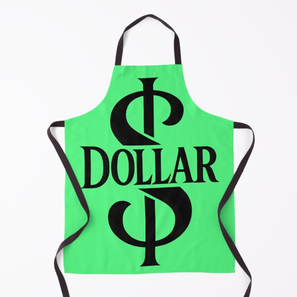 Aperçu de l'œuvre Conception typographique noire minimaliste avec symbole du dollar créée et vendue par ExploreAura Studio.