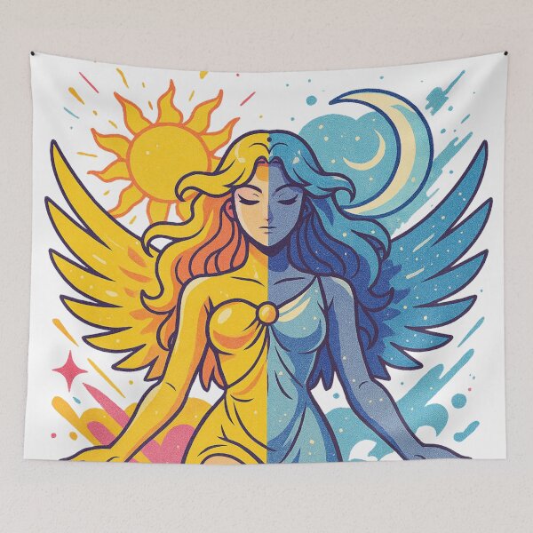 Item preview, Angel of Divine Duality designed and sold by JonelleTshirts.