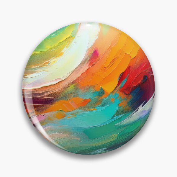 Item preview, Vivid Energy Burst - Dynamic Abstract Painting designed and sold by Patternair.