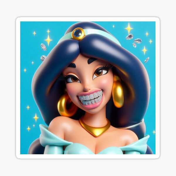 Item preview, jasmine has left the castle to get her grillz designed and sold by melaniproductsllc.
