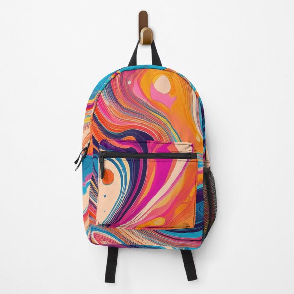 Item preview, Colorful Swirl Symphony - Abstract Fluid Art designed and sold by Patternair.