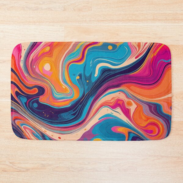 Item preview, Colorful Swirl Symphony - Abstract Fluid Art designed and sold by Patternair.