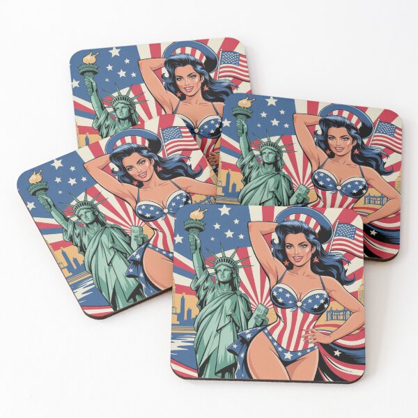Item preview, American Temptation: Bold and Alluring" designed and sold by Fruzbt.