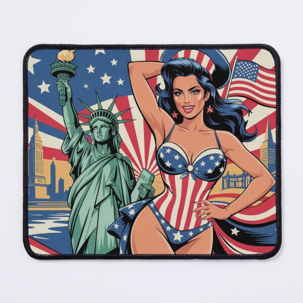 Item preview, American Temptation: Bold and Alluring" designed and sold by Fruzbt.