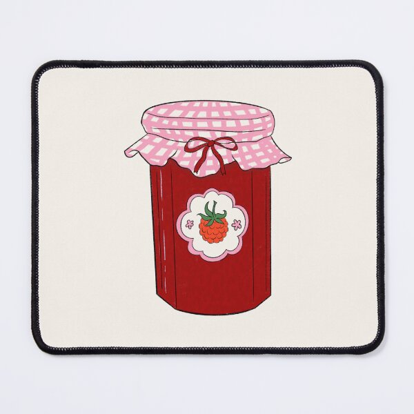 Item preview, Raspberry Jam Jar Doodle designed and sold by Mayfully.
