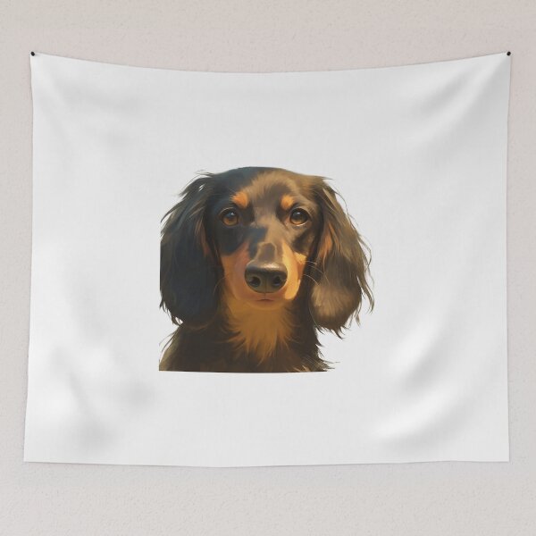 Item preview, Long-Haired Dachshund puppy designed and sold by SMARTKIT  DESIGNAGENCY.