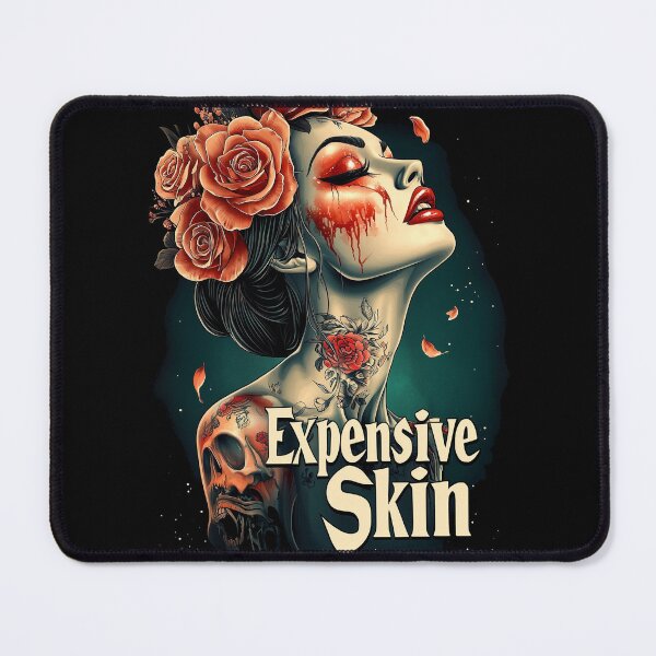 Item preview, Bloody Expensive Skin designed and sold by electriclinda.
