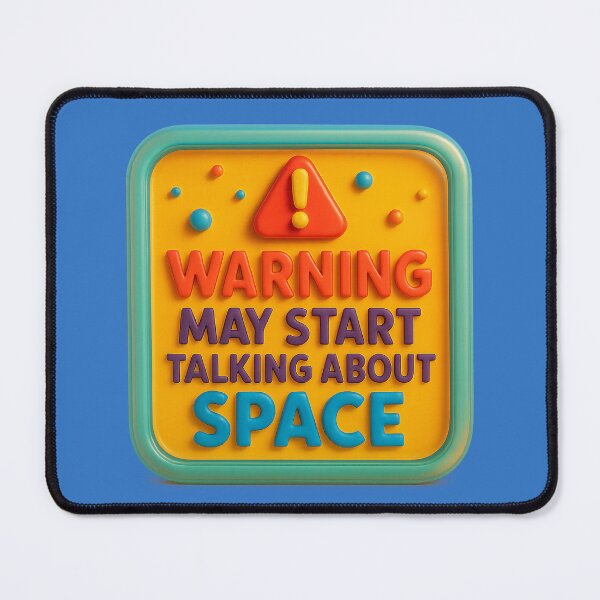 Item preview, Attention: Space travel talks ahead – Funny design for space fans designed and sold by Girih.