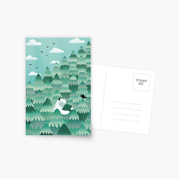 Tree Hugger (Spring & Summer version) Postcard