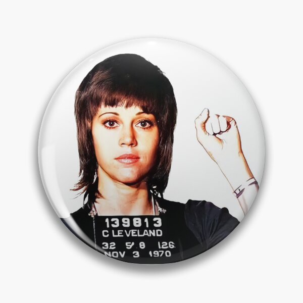 Item preview, JANE FONDA MUGSHOT QUOTE designed and sold by AltPunkDesigns.