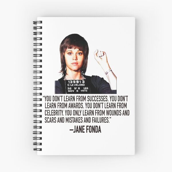 Item preview, JANE FONDA MUGSHOT QUOTE designed and sold by AltPunkDesigns.