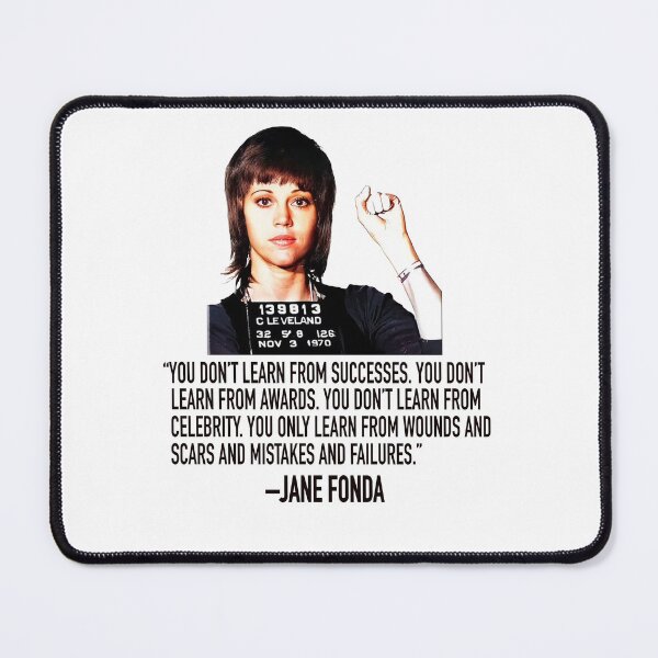 Item preview, JANE FONDA MUGSHOT QUOTE designed and sold by AltPunkDesigns.