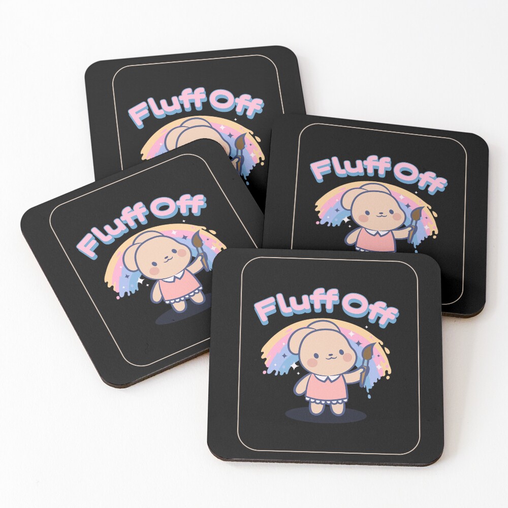 Item preview, Coasters (Set of 4) designed and sold by PandaInkLab.