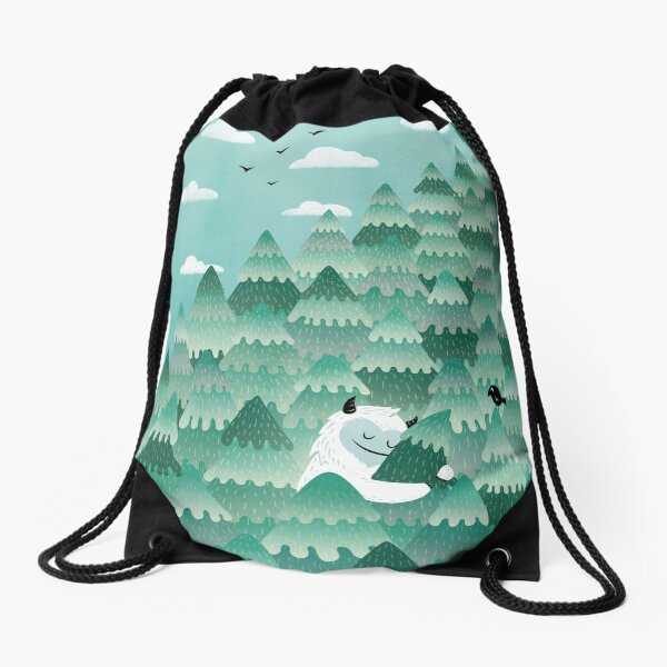 Tree Hugger (Spring & Summer version) Drawstring Bag