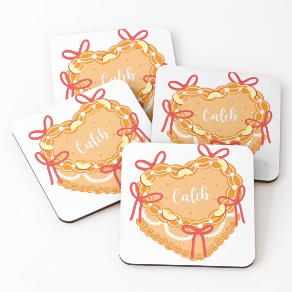 Item preview, Caleb Heart-Shaped Cake | Love and Deepspace | Vintage Cake | Coquette | Caleb (Love & Deepspace) designed and sold by matchaisu.