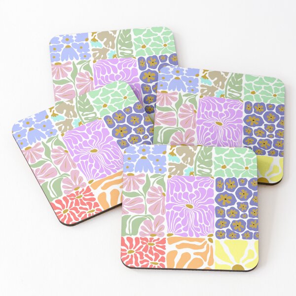 Item preview, Floral Tile Pattern designed and sold by ghartdesign.