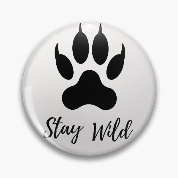 Item preview, Stay Wild - Hand-Drawn Wilderness Skull Art designed and sold by WildPetal.