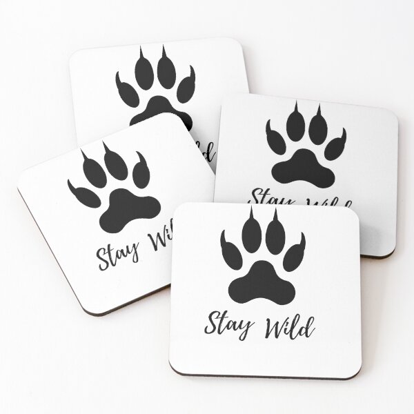 Item preview, Stay Wild - Hand-Drawn Wilderness Skull Art designed and sold by WildPetal.
