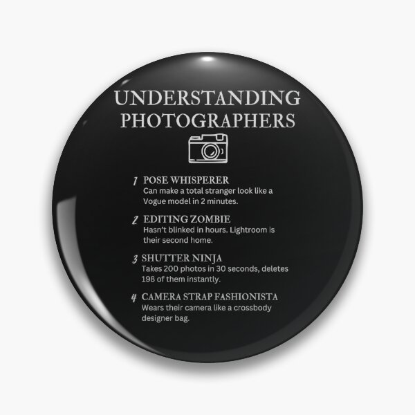 Item preview, Funny Photographer Definitions – Photography Humor Design - Black designed and sold by PsyFlow35.