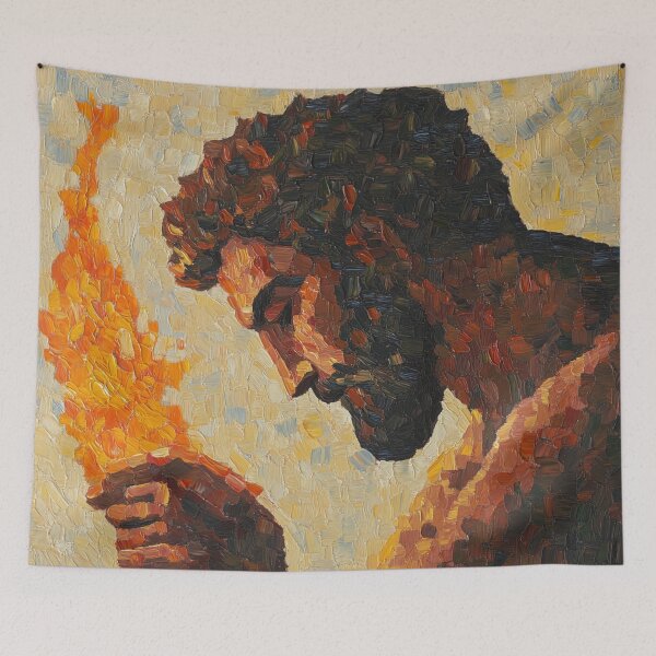 Item preview, Hephaestus | Post-impressionist painting style designed and sold by ComicsFactory.