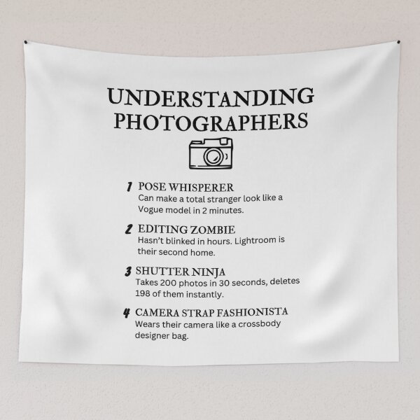 Item preview, Funny Photographer Definitions – Photography Humor Design designed and sold by PsyFlow35.