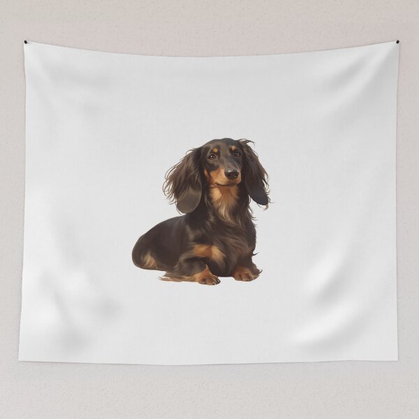 Item preview, Long-Haired Dachshund puppy designed and sold by SMARTKIT  DESIGNAGENCY.